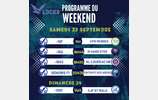 Planning du 23 & 24 Septembre