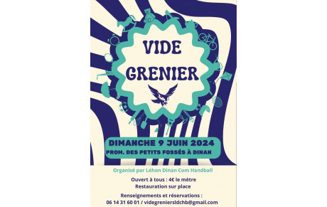 Vide Grenier 9 Juin 2024